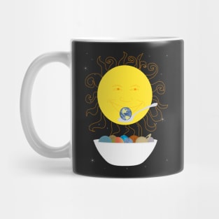 Sun Eating Planets for Breakfast Mug